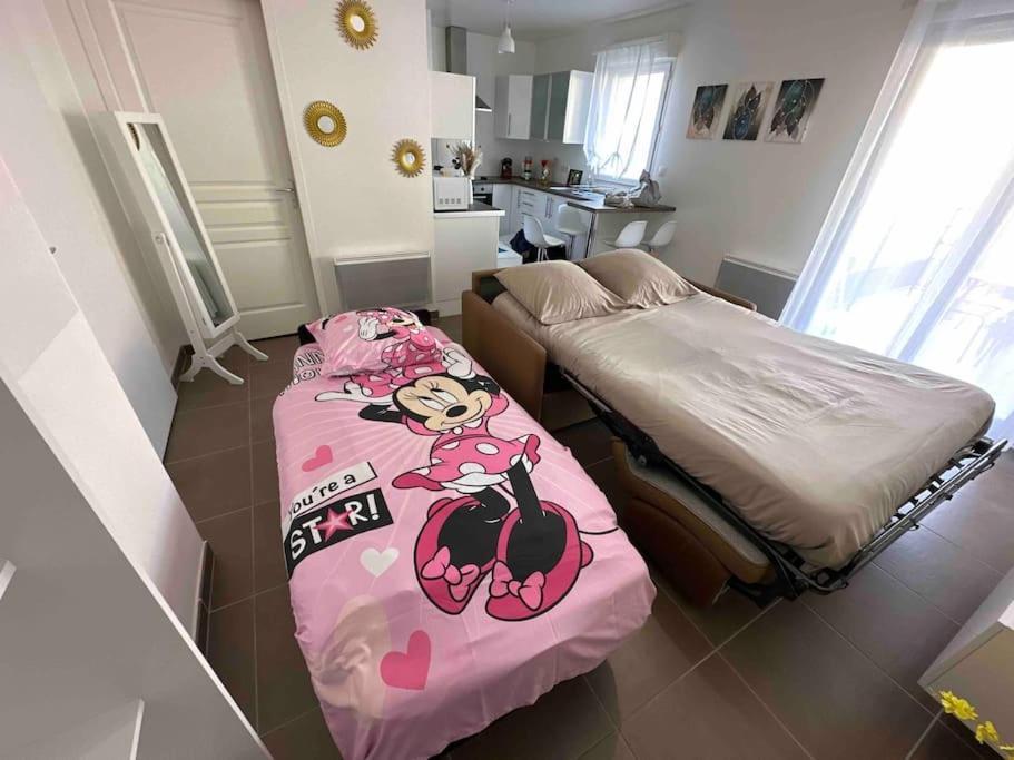 Proche Disney Et Paris - Studio Terrasse Et Parking Prive مونتِفرا المظهر الخارجي الصورة
